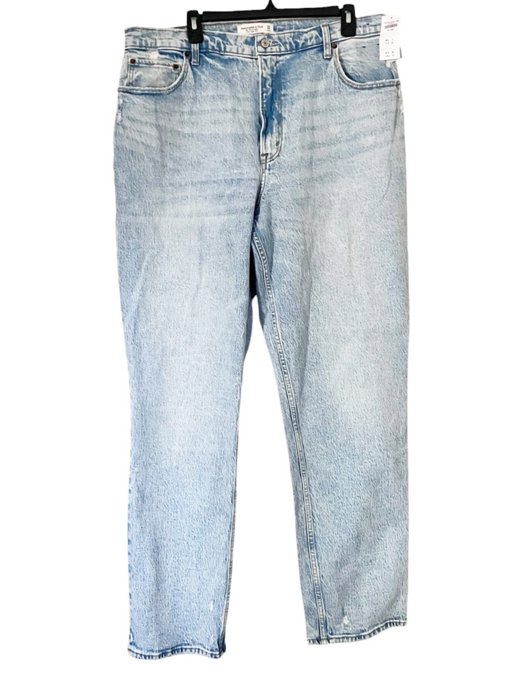 Abercrombie & Fitch Curve Love The ‘90s Straight Ultra High Rise Jeans Size 18 L